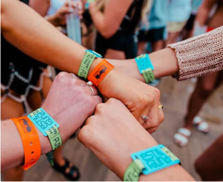 Vòng tay RFID dành cho tiếp thị