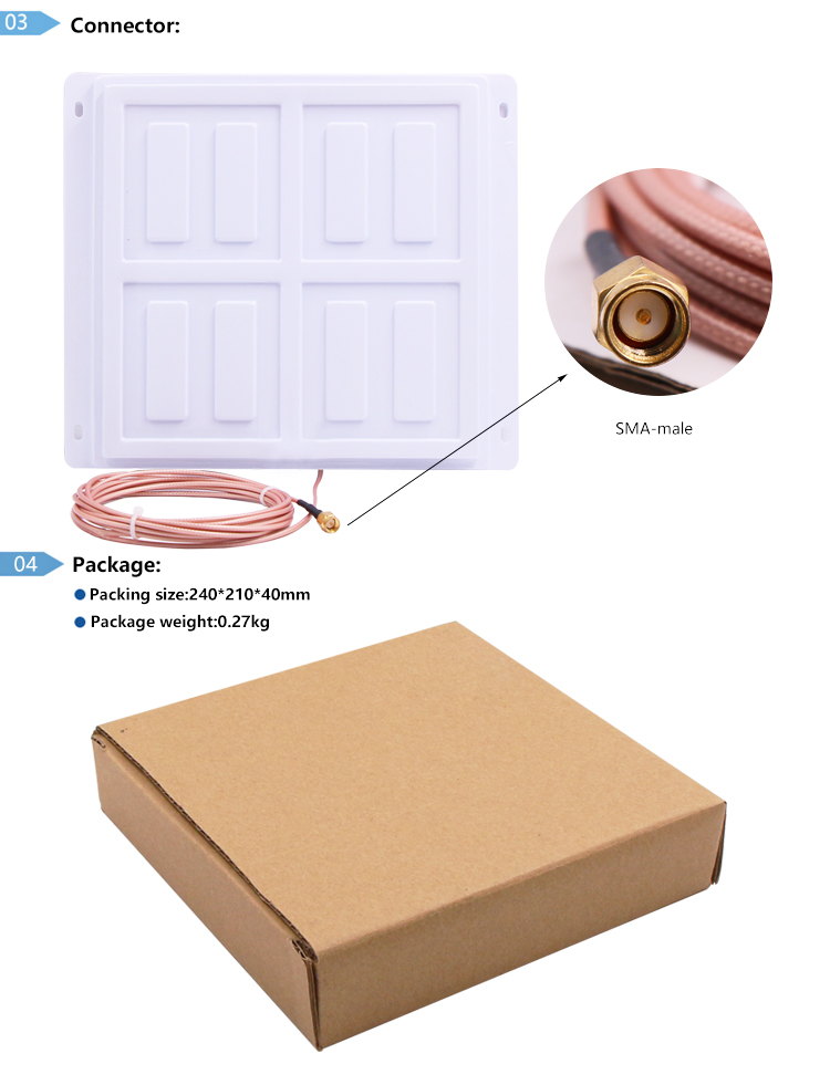 antenna PCB UHF 8dBi antenna pcb uhf 8dbi OVnf