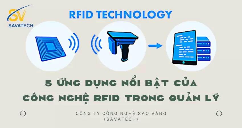 5 ỨNG DỤNG NỔI BẬT CỦA CÔNG NGHỆ RFID TRONG QUẢN LÝ
