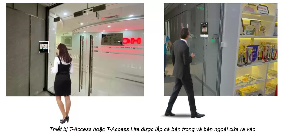 Quy trình ra vào cho nhân viên